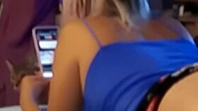 my stepsister watchs porn in her room