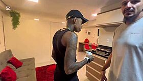 our friend was cool letting his wife get fucked by us and our black friend the hot teen cried on the big cocks