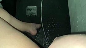 Arab young 18+ elite saudi girl masturbates tight pussy in shower with perfect body