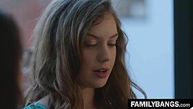 School step sisters crush on each other