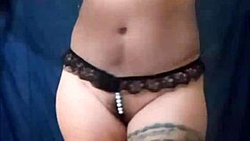 Sexy Mexicana Bailando En Lencería Enseñando En Culo Y Las Tetas