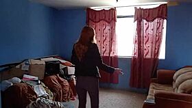 She offers her wet pussy and house, swears she's highly fuckable, convinces with blowjob