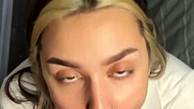 brunette sucking dick in cowgirl pov style