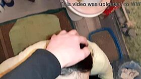 After I took a piss, a stranger licked my pussy passionately