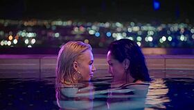 Slayed ballerinas have intense 5-girl lesbian orgy