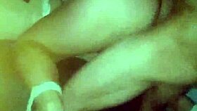 showing the old cuckold how to properly eat his slut wife's pussy