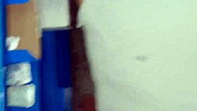 Sensual Amateur Blowjob And Standing Sex In Warehouse