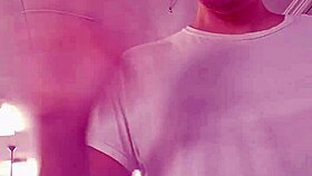 Enjoying a simple workout selfie in the gym