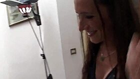 Stick This Dildo in Your Ass and Let Me Enjoy Your Italian Milf Vibes. I'm Loving Every Second of This Toy Play!