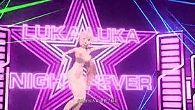 megurine luka's big tits on display in nude mod