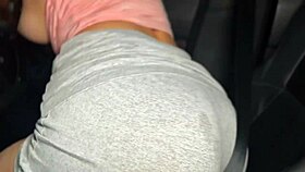 she gives the best blowjob in the car, so dirty and public