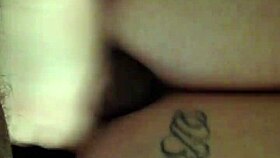 He nuts on those big tits