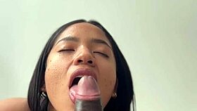 i'm sucking my stepdads huge bbc in pov, but it's too big for me