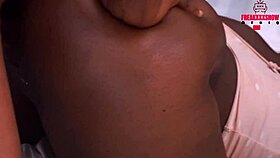 housewife bends over for houseboy