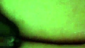 He nuts on those big tits