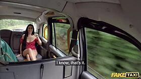 british luci reign bangin’ taxi driver’s huge cock hard