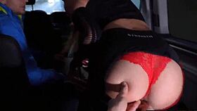 jogging turns to sex with stranger! cuckolding bf watches in hd pov.