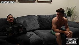 All American College Jock Tries Tight Latina Pussy