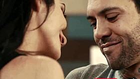 sexy big tit brunette milf silvia saige seduces neighbor with small hands and sucks his cock dry