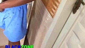 Curvy step mom fucked in kitchen