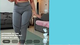 Feeling aroused by Brandy Renee's huge round tits.