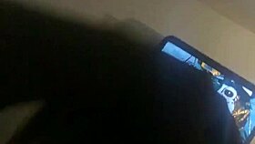 Blonde Housewife Nataly Real Bangs Beside Cuckold Husband