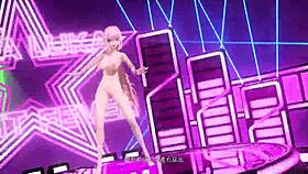 megurine luka's big tits on display in nude mod