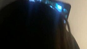 Blonde Housewife Nataly Real Bangs Beside Cuckold Husband