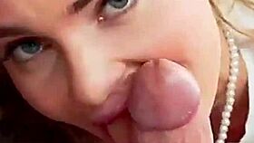 Fibi gives blowjobs and gets creampies in this compilation