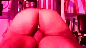 The hot girl Qadesh is riding a cock in the gym