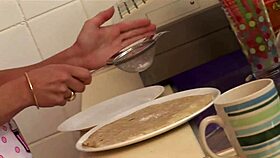 Blonde Pornstar Orgasms In Diner Gangbang