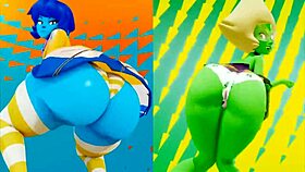 knock knock, watch this teen twerking her ass 😏