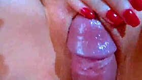 Pink college girl rubs wet pussy to orgasm