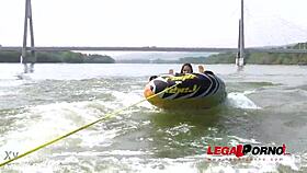 Slim beauty Lilu Moon goes wild for a muscle man's veiny cock in a deepthroat session. Can't stop watching!