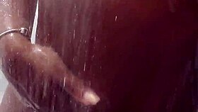 Enjoying A Relaxing Shower Session With Friends