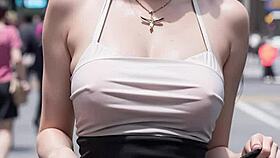 Show Me Them Panties Under That Skirt, Asian Blonde or Brunette, I’m Waitin’