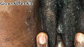 Fingers trigger intense orgasm