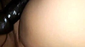 Cute Fat Pussy Squirts in Gaping Action