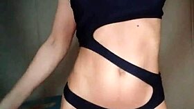 Watch this sexy European pornstar wife turn into a prostitute, getting her ass and pussy pounded hard by big cock – is she enjoying it?