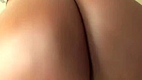 sydnee's round bum getting drilled in a steamy threesome 😏