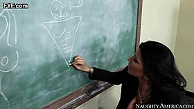 romi rain teaches johnny with big tits and ass