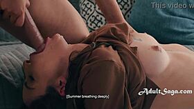 i fucked my stepsister with strap on and licked her wet pussy