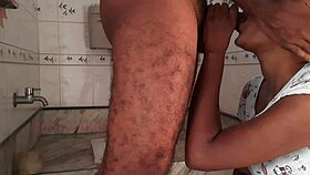 hey neighbor, wanna join us for outdoor bathroom fun with this Indian girl?