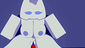 Discord sex animation with fucking, pussy, cum, cock, creampie, cumshot, sucking