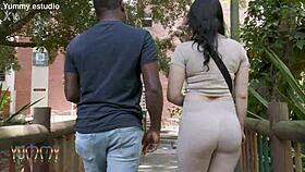 Jhay killer spots a hot colombian on the street, takes her home for a bath, and they get gangbanged with double anal