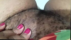 Curvy BBW Wife Strokes Pussy in Church Bathroom