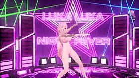 megurine luka's big tits on display in nude mod