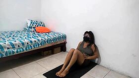 exercising the pussy to get ready to fuck