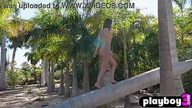 stunning miluniel louis undresses in hot striptease