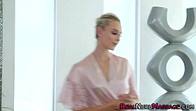 Masseuse Swaps Techniques In Warm Session